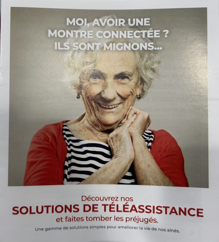 Stage crédit mutuel de bannalec affiche téléassistance